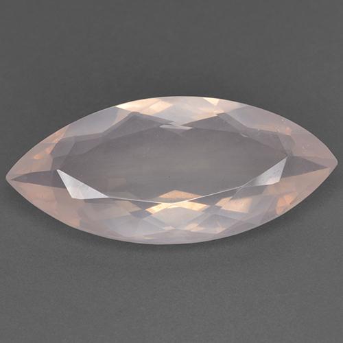 浅粉色 芙蓉石 Gem - 20ct 马眼切面 (ID: 525235)