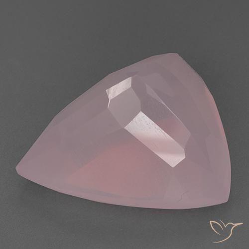 Rose Quartz Gemstone in 29.5 x 24.7 mm Size for Sale, Rose Quartz Stone in Pink Tone Color
