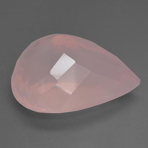 Rose Quartz Gemstone in 27.8 x 20.2 mm Size for Sale, Rose Quartz Stone in Medium Pink Color