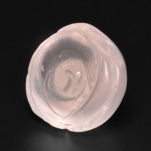 Rosado claro Cuarzo Rosa Gema - 14ct Rosa tallada (ID: 582799)