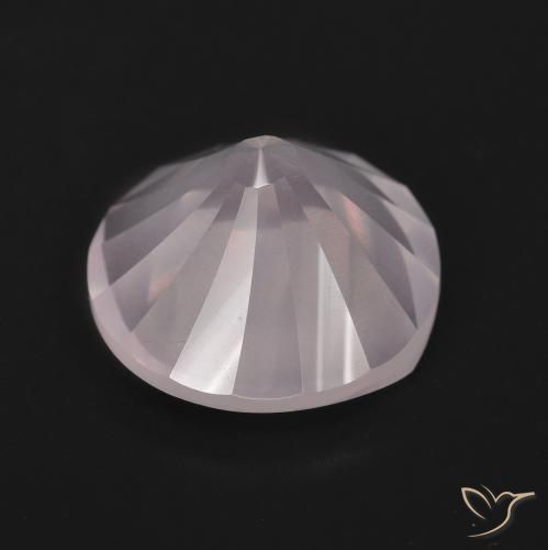 Rose Quartz Gemstone in 12 mm (calibrated) Size for Sale, Rose Quartz Stone in Light Pink Color