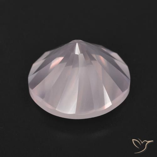 Rose Quartz Gemstone in 12 mm (calibrated) Size for Sale, Rose Quartz Stone in Light Pink Color