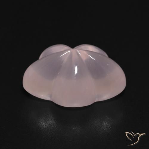 Rose Quartz Gemstone in 14.2 x 10.2 mm Size for Sale, Rose Quartz Stone in Rose Pink Color