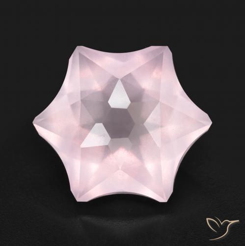 9.17ct Natural Light Pink Rose Quartz, Fancy, Transparent