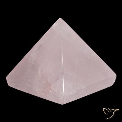Rose Quartz Gemstone in 25.4 x 25.3 mm Size for Sale, Rose Quartz Stone in Light Pink Color