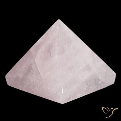 Rose Quartz Gemstone in 25.7 x 25.6 mm Size for Sale, Rose Quartz Stone in Light Pink Color