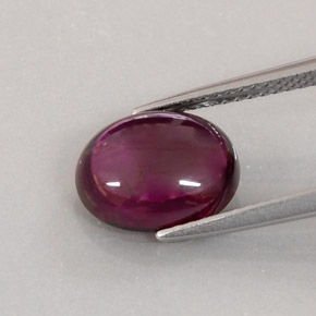 Rubellite Tourmaline Gemstone in 10.7 x 8.6 mm Size for Sale, Rubellite Tourmaline Stone in Pink Red Color