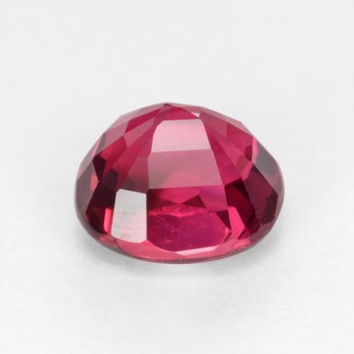 Rubellite Tourmaline Gemstone in 5.7 x 5.3 mm Size for Sale, Rubellite Tourmaline Stone in Deep Reddish Pink Color