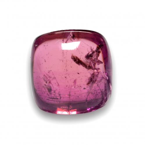 Rapberry Red Рубеллит (Турмалин) Камень - 3.7ct Подушечка Кабошон (ID: 577326)