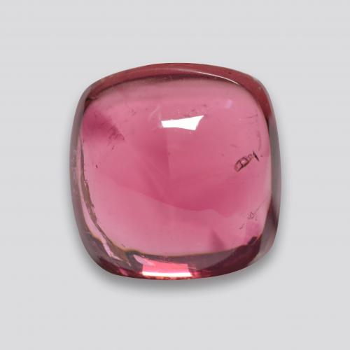 Berry Purple Tormalina rubellite Gem - 3.1ct Cabochon a cuscino (ID: 580690)