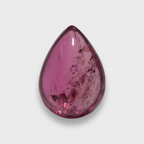 3,66 ct birnenschliff lila Rubellit-Turmalin aus Mosambik, Größe 11,7 x 8,5mm, natürlicher Edelstein, Transparent Reinheit, 1 Stück birnenschliff Rubellit-Turmalin, Mohs-Härte von 7 - 7,5 Geeignet für den täglichen Gebrauch im Schmuck , Photo A