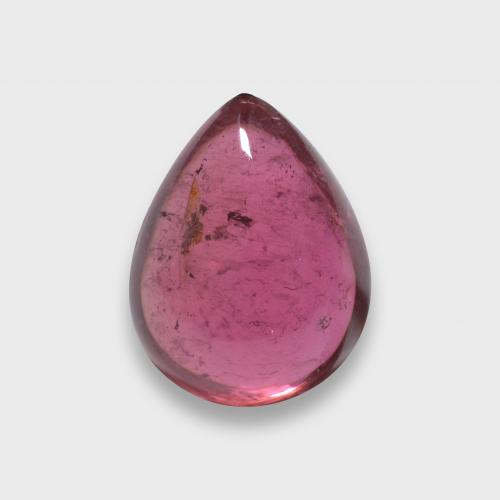 Rojo medio Rubellita Turmalina Gema - 3.7ct Cabujón Pera (ID: 580881)
