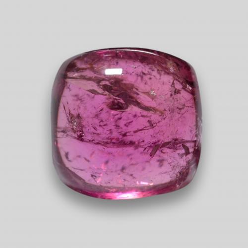 Purple-Red Рубеллит (Турмалин) Камень - 1.8ct Подушечка Кабошон (ID: 581346)