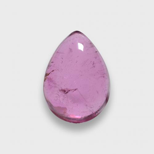 0,82 ct birnenschliff lila Rubellit-Turmalin aus Mosambik, Größe 7,1 x 5,2mm, Garantiert natürlicher Edelstein, Translucent Reinheit, 1 Stück Rubellit-Turmalin in Mittelviolett Farbe, Mohs-Härte von 7 - 7,5 Geeignet für den täglichen Gebrauch im Schmuck, Photo A