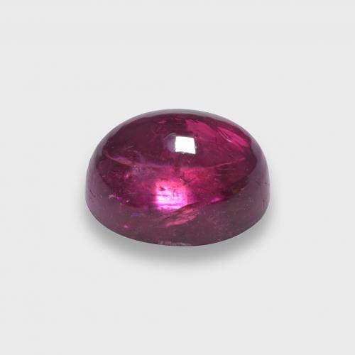 Rubellite Tourmaline Gemstone in 7 x 5.6 mm Size for Sale, Rubellite Tourmaline Stone in Raspberry Red Color