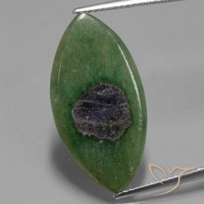 7,25-каратный рубин Marquise Slice в фуксите, 25,1 x 12,8 мм, из Эфиопии, Photo A