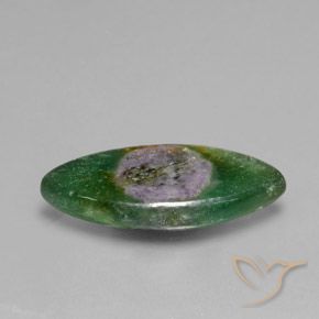 6.51 ct Multicolor Ruby in Fuchsite Stone, Natural Ruby in Fuchsite in Marquise Slice Shape for Sale