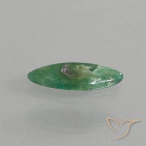 3.31 ct Multicolor Ruby in Fuchsite Stone, Natural Ruby in Fuchsite in Marquise Slice Shape for Sale
