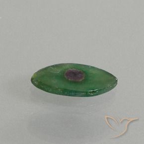 3.90 ct Multicolor Ruby in Fuchsite Stone, Natural Ruby in Fuchsite in Marquise Slice Shape for Sale