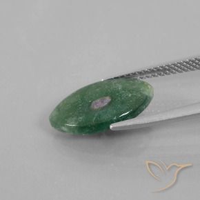 Ruby in Fuchsite Gemstone in 14.7 x 9.2 mm Size for Sale, Ruby in Fuchsite Stone in Multicolor Color