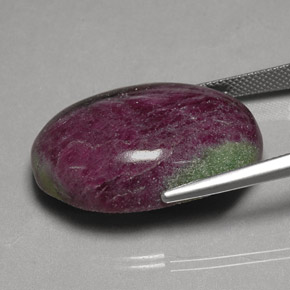 Ruby-Zoisite Gemstone in 29.5 x 19.8 mm Size for Sale, Ruby-Zoisite Stone in Multicolor Color
