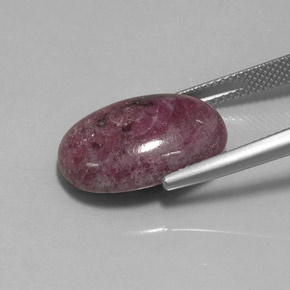 Ruby-Zoisite Gemstone in 18 x 13 mm (calibrated) Size for Sale, Ruby-Zoisite Stone in Multicolor Color