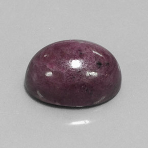 15.10 ct Multicolor Ruby-Zoisite Stone, Natural Ruby-Zoisite in Oval Cabochon Shape for Sale