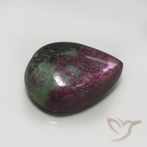 Ruby-Zoisite Gemstone in 25.6 x 19.3 mm Size for Sale, Ruby-Zoisite Stone in Multicolor Color