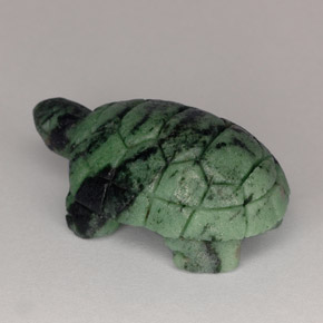 Ruby-Zoisite Gemstone in 33.1 x 18.5 mm Size for Sale, Ruby-Zoisite Stone in Multicolor Color