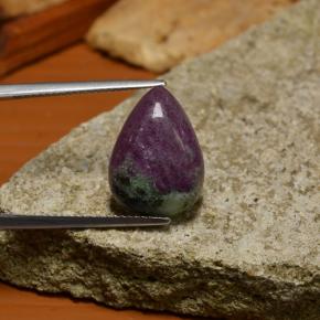 8.5ct Pear Cabochon Multicolor Ruby-Zoisite Gem for sale 8.5ct Pear Cabochon Multicolor Ruby-Zoisite Gem (ID: 245248)