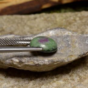 Ruby-Zoisite Gemstone in 9.4 mm Size for Sale, Ruby-Zoisite Stone in Multicolor Color