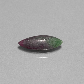 1.68 ct Multicolor Ruby-Zoisite Stone, Natural Ruby-Zoisite in Marquise Cabochon Shape for Sale