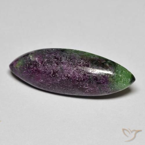 7.21 ct Marquise Ruby-Zoisite, 22.4 x 8 mm From Tanzania, Photo A
