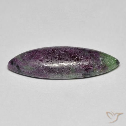 Ruby-Zoisite Gemstone in 22.4 x 8 mm Size for Sale, Ruby-Zoisite Stone in Multicolor Color