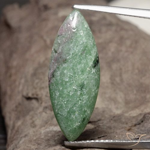 6.93 ct Marquise Ruby-Zoisite, 23.3 x 9.2 mm From Tanzania, Photo A
