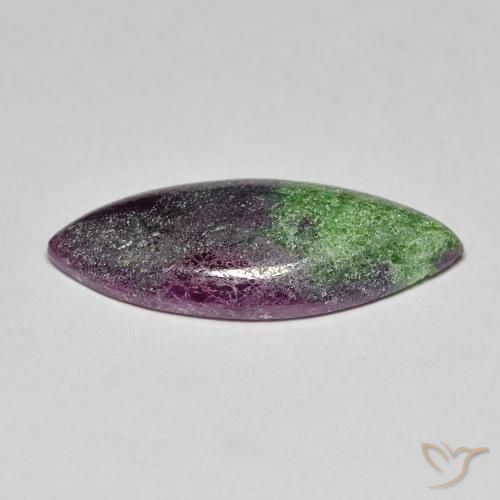 Ruby-Zoisite Gemstone in 22.5 x 10.1 mm Size for Sale, Ruby-Zoisite Stone in Multicolor Color