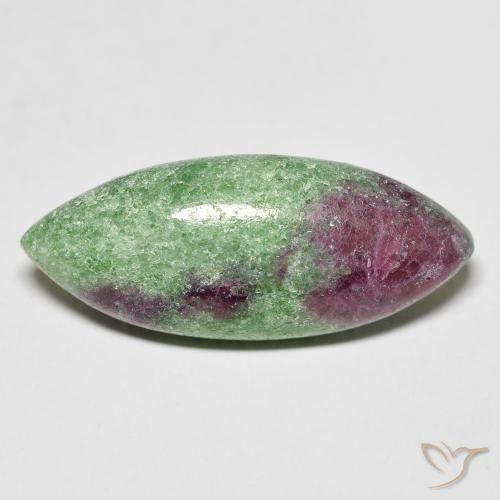 11.91ct Natural Multicolor Ruby-Zoisite, Marquise, Opaque