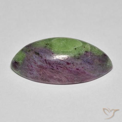 Ruby-Zoisite Gemstone in 21 x 10.5 mm Size for Sale, Ruby-Zoisite Stone in Multicolor Color
