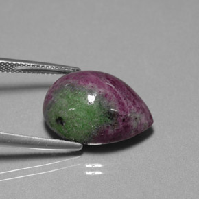 Ruby-Zoisite Gemstone in 20 x 15 mm (calibrated) Size for Sale, Ruby-Zoisite Stone in Multicolor Color