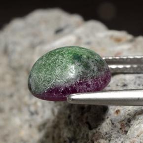 Ruby-Zoisite Gemstone in 9.7 mm Size for Sale, Ruby-Zoisite Stone in Multicolor Color
