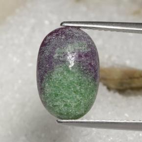 4.7ct Oval Cabochon Multicolor Ruby-Zoisite for sale thumb image of 4.7ct Oval Cabochon Multicolor Ruby-Zoisite (ID: 295667)