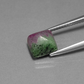 Ruby-Zoisite Gemstone in 8.1 x 7.8 mm Size for Sale, Ruby-Zoisite Stone in Multicolor Color