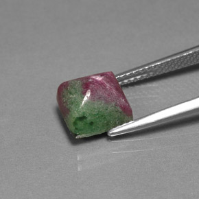Ruby-Zoisite Gemstone in 8.2 x 7.7 mm Size for Sale, Ruby-Zoisite Stone in Multicolor Color