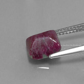 Ruby-Zoisite Gemstone in 8 x 8 mm (calibrated) Size for Sale, Ruby-Zoisite Stone in Multicolor Color
