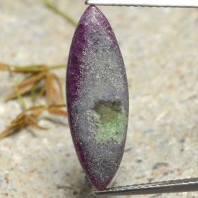 5ct Marquise Cabochon Multicolor Ruby-Zoisite Gem for sale 5ct Marquise Cabochon Multicolor Ruby-Zoisite Gem (ID: 299694)