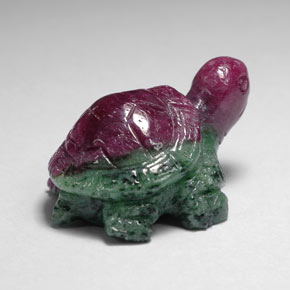 Ruby-Zoisite Gemstone in 26.2 x 19.6 mm Size for Sale, Ruby-Zoisite Stone in Multicolor Color