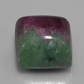 20.27 ct Multicolor Ruby-Zoisite Stone, Natural Ruby-Zoisite in Square Cabochon Shape for Sale