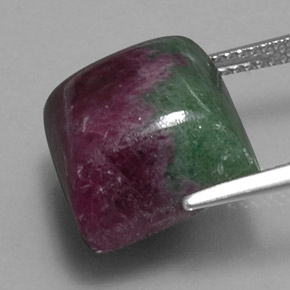 Ruby-Zoisite Gemstone in 13.2 x 12.8 mm Size for Sale, Ruby-Zoisite Stone in Multicolor Color