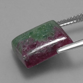 Ruby-Zoisite Gemstone in 12.8 x 11.9 mm Size for Sale, Ruby-Zoisite Stone in Multicolor Color
