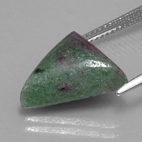 Ruby-Zoisite Gemstone in 14 x 14 mm (calibrated) Size for Sale, Ruby-Zoisite Stone in Multicolor Color